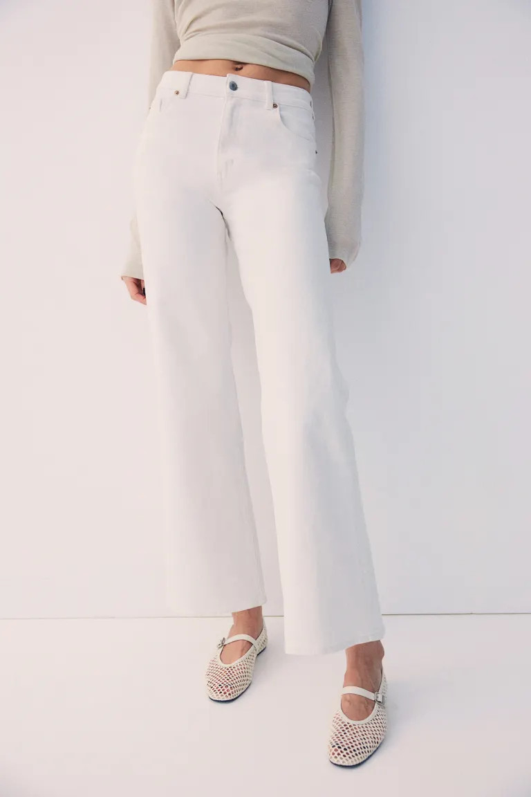 Wide High Jeans | H&M (US + CA)