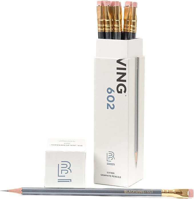Blackwing Palomino 602-12 Count Pencils with Heritage, Gray, Unisex | Amazon (US)