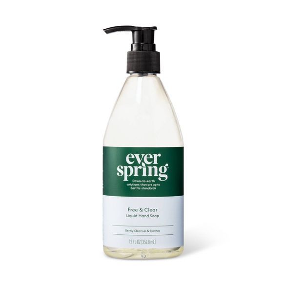 Free & Clear Liquid Hand Soap - 12 fl oz - Everspring™ | Target