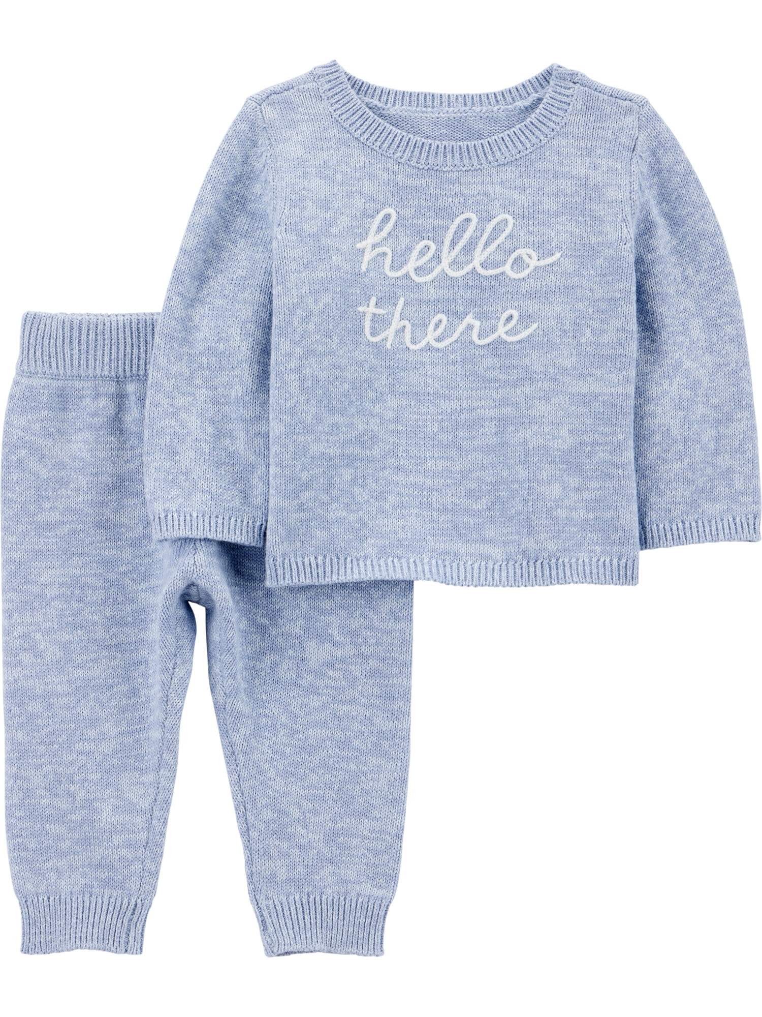 Carter's Child of Mine Baby Outfit Sweater Set, 2-Piece, Sizes Preemie-18 Months | Walmart (US)
