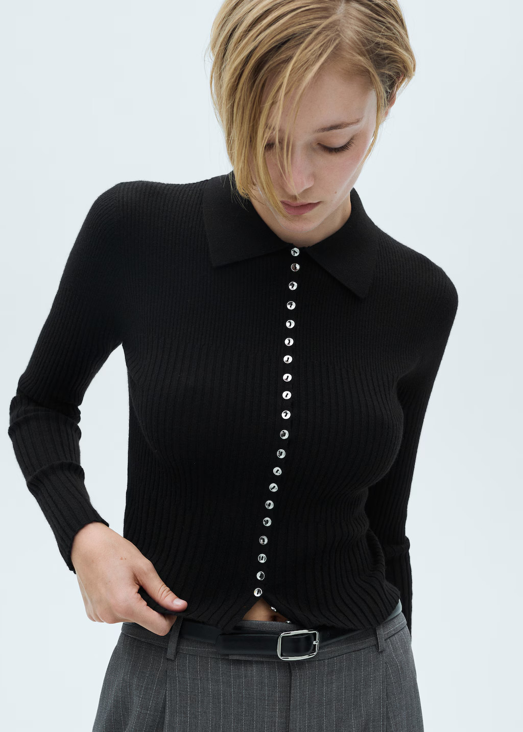 Decorative button sweater - Women | MANGO USA | Mango (US/MX/AU)