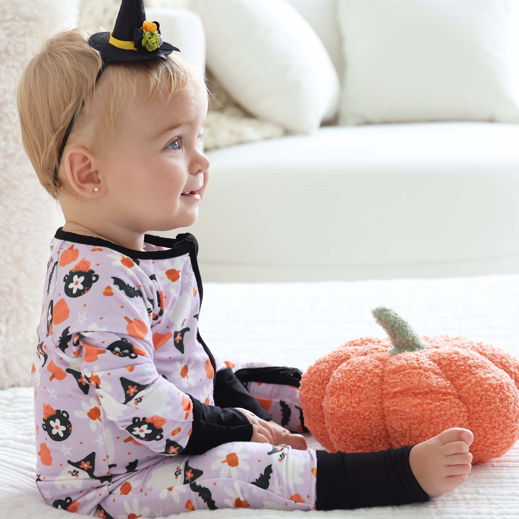 Let's Go Ghouls Convertible Zip Romper | Caden Lane