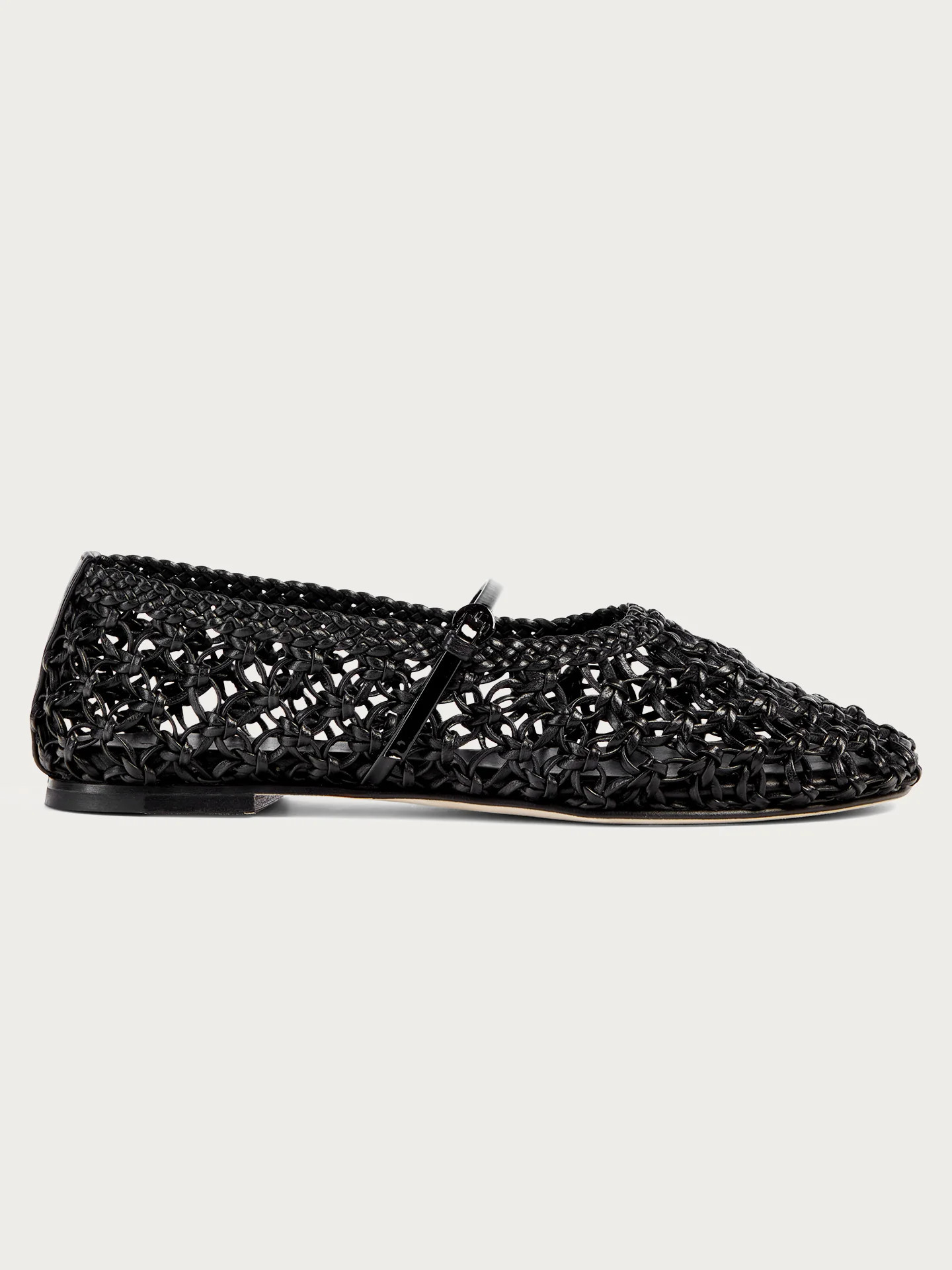 Dear Frances Balla Weave Strap - Black - Size 39 | Carbon38