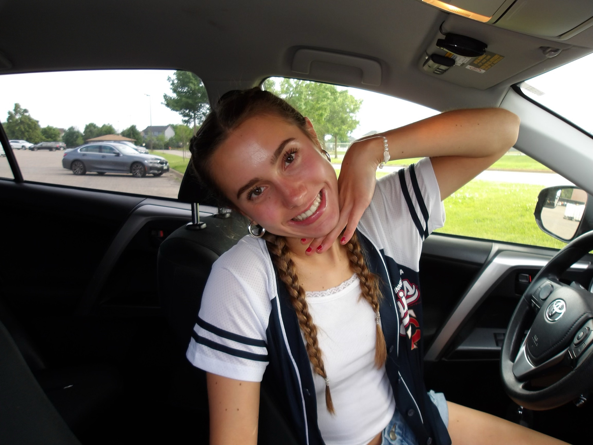 Twins Game⚾️🧢❤️
Shorts -size 2/26
Tank - size small 
Jersey - size medium (runs SMALL)

#LTKFindsUnder50 #LTKSummerSales #LTKxNSale