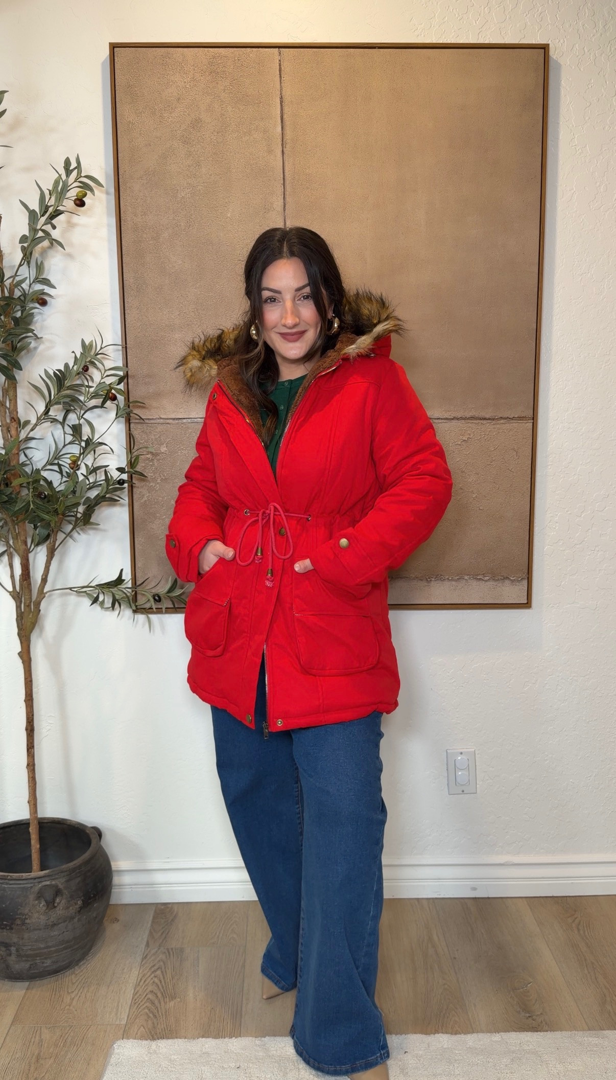 Winter coat! 
Size small

5'0" 140lbs 

#LTKPetite #LTKFindsUnder100 #LTKSeasonal