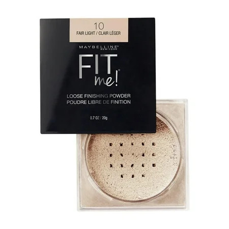 Maybelline Fit Me Loose Setting Powder Face Powder Makeup & Finishing Powder Fair Light 1 Count C46 | Walmart (US)