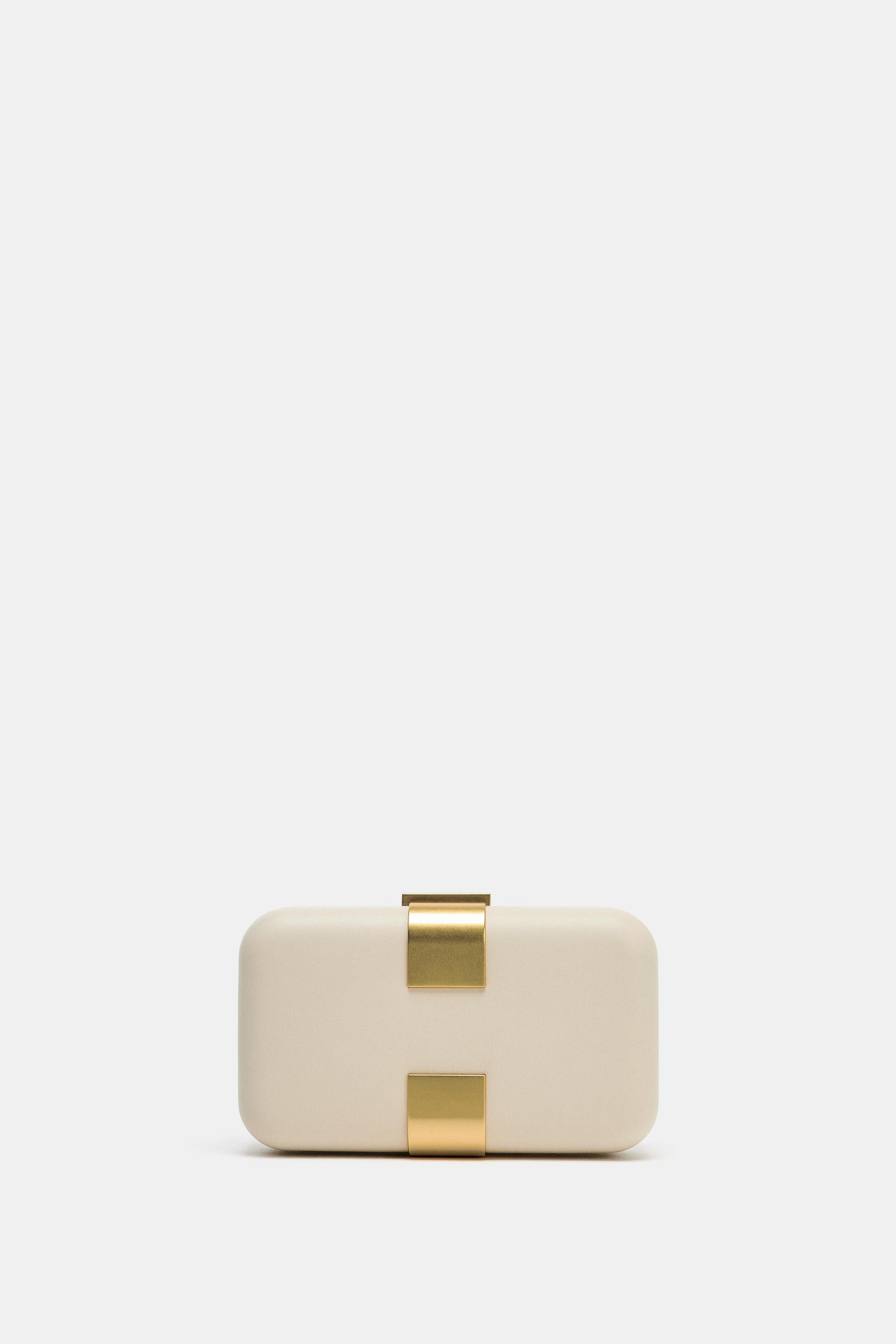 METAL DETAIL CLUTCH | Zara US