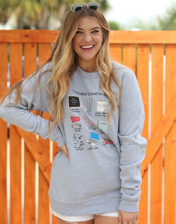 Teacher Essentials Sweatshirt | Callie Danielle