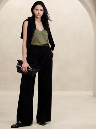 Satin Classic Camisole | Banana Republic Factory