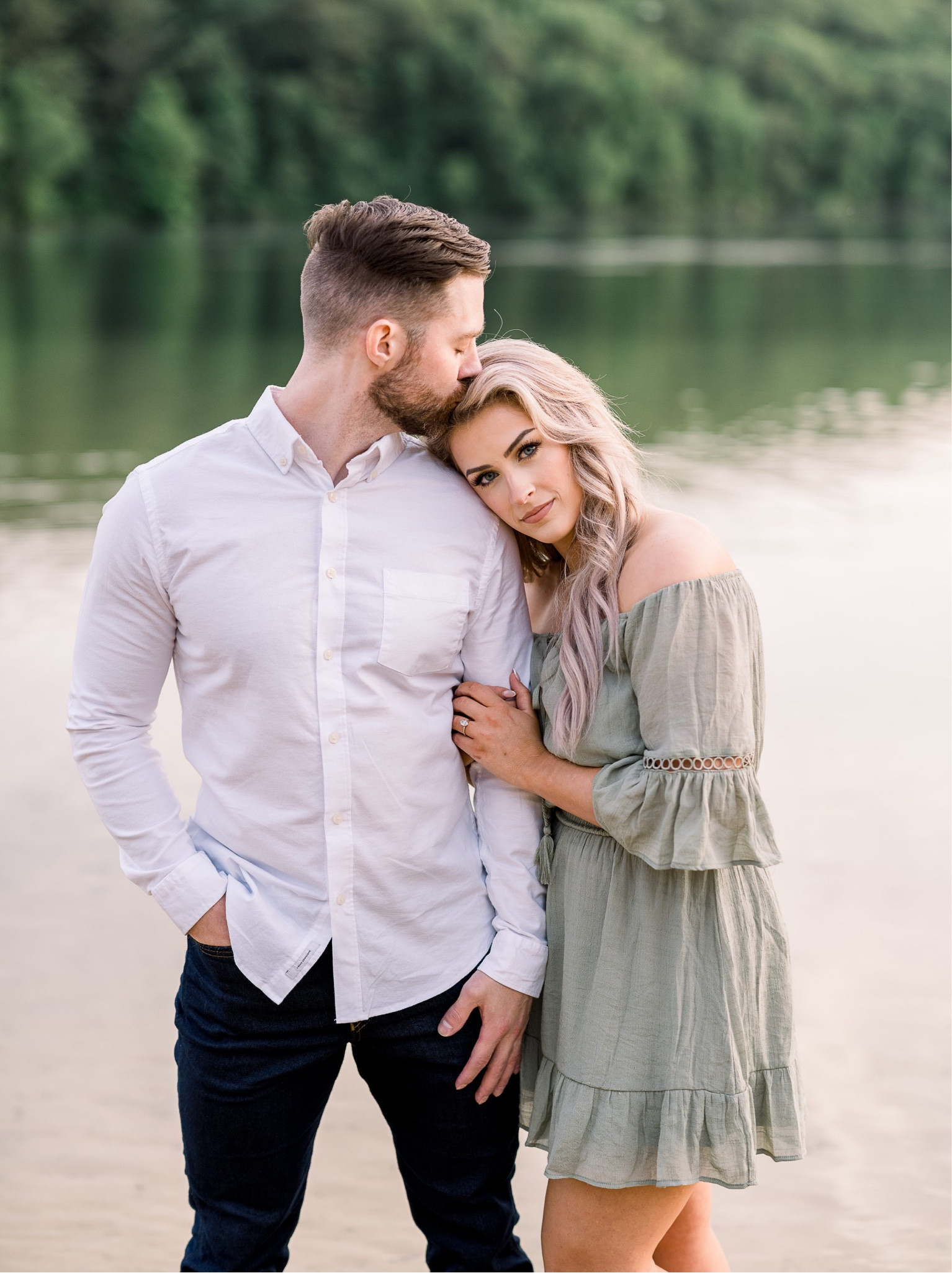 Perfect engagement photos dress! Comes in green and white!

#LTKbeauty #LTKstyletip #LTKwedding