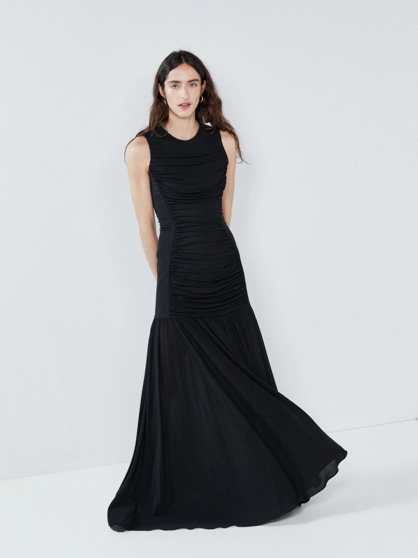 Ruched side jersey dress | Raey | Matches (US)