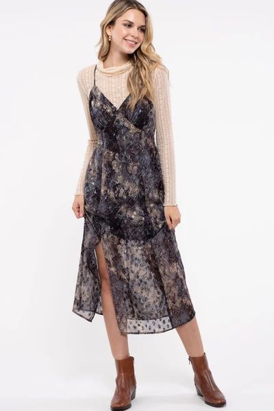 Fall's Lover Midi Dress | Therapie Boutique