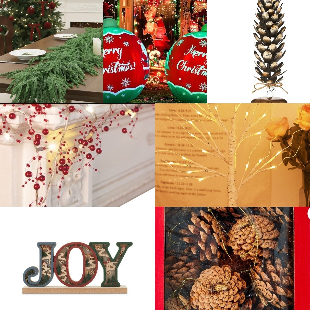 Christmas decorrations

#LTKSeasonal #LTKSaleAlert #LTKHoliday