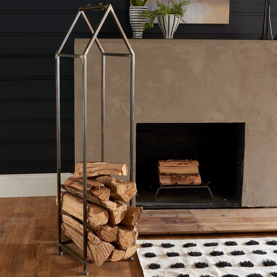 Lodge Log Holder | Shades of Light