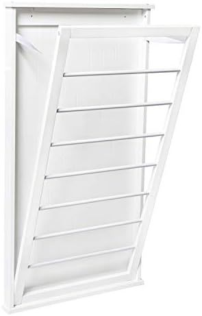 Amazon.com: Honey-Can-Do DRY-04445 Large Wall-Mounted Drying Rack, White : Home & Kitchen | Amazon (US)
