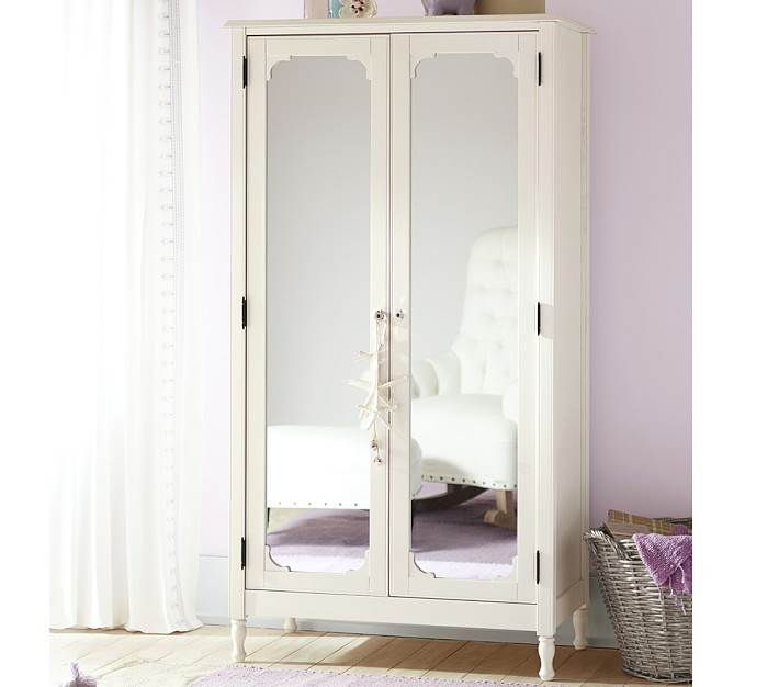 Juliette Armoire, French White | Pottery Barn Kids