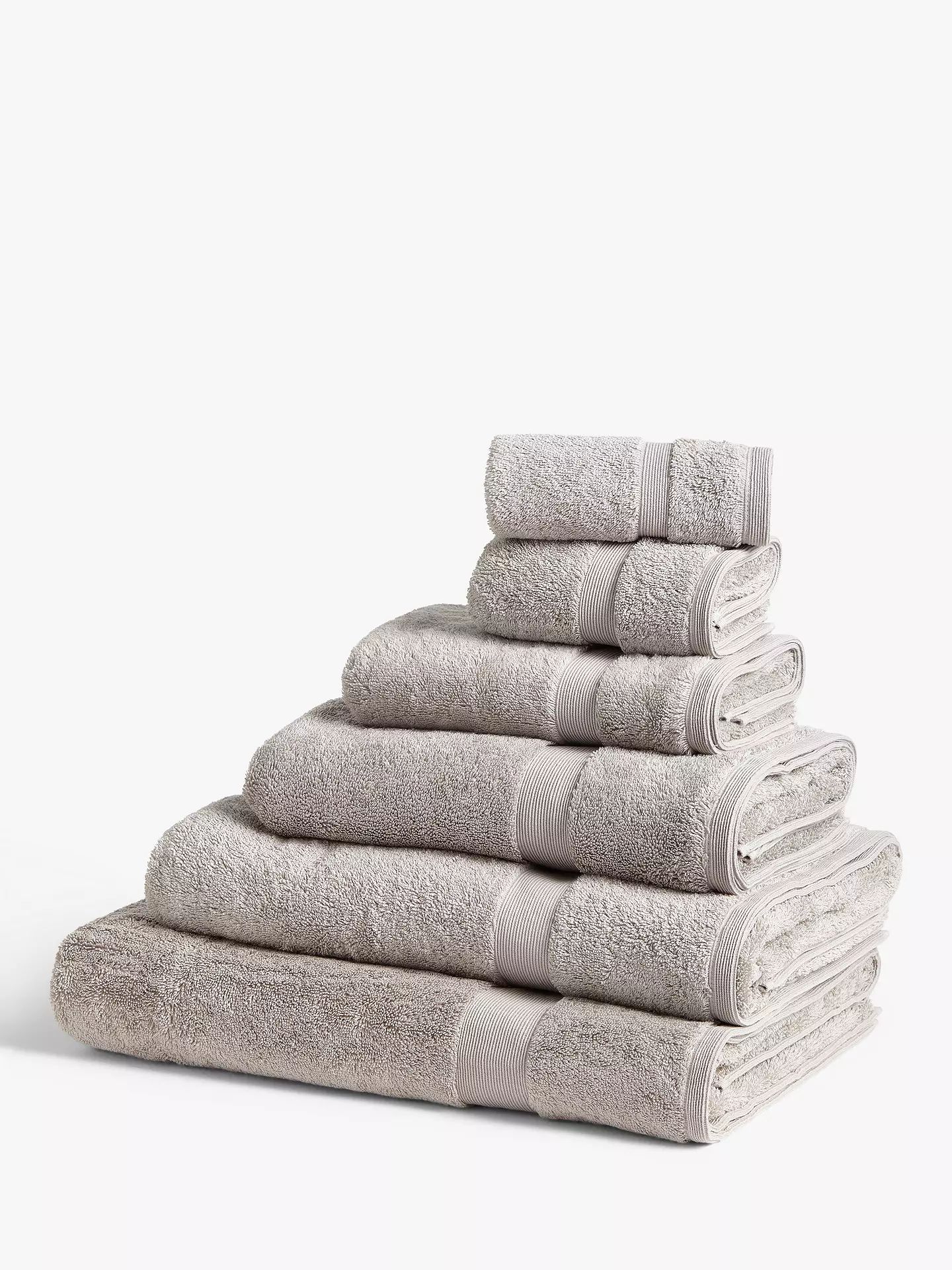 John Lewis & Partners Egyptian Cotton Towels, Stormy Grey | John Lewis UK