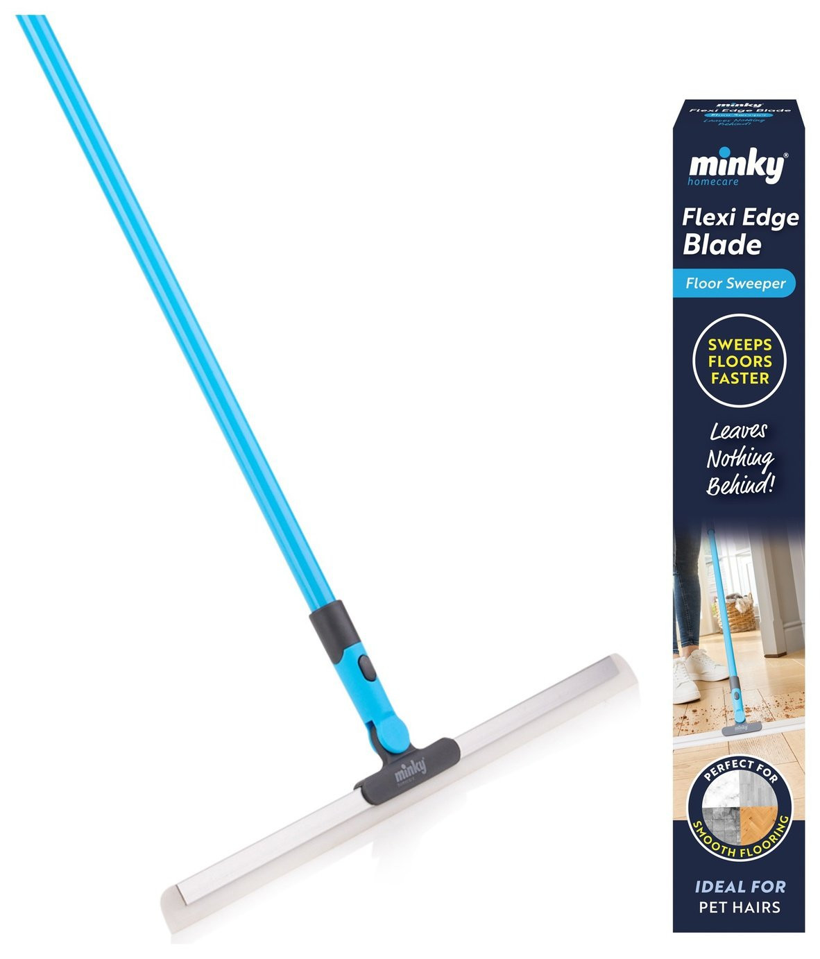 Minky Flexi Edge Blade Floor Sweeper | argos.co.uk