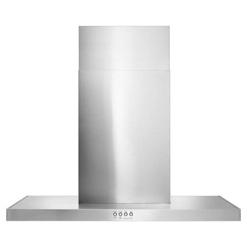 Whirlpool Convertible Stainless Steel Wall-Mounted Range Hood (Common: 30 Inch; Actual: 30-in) Lo... | Lowe's