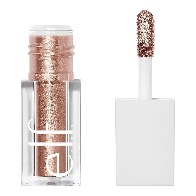 e.l.f. Liquid Metallic Eyeshadow, Quick-Drying, Long-Lasting, Gel-Based Formula For One-Swipe Pig... | Amazon (US)
