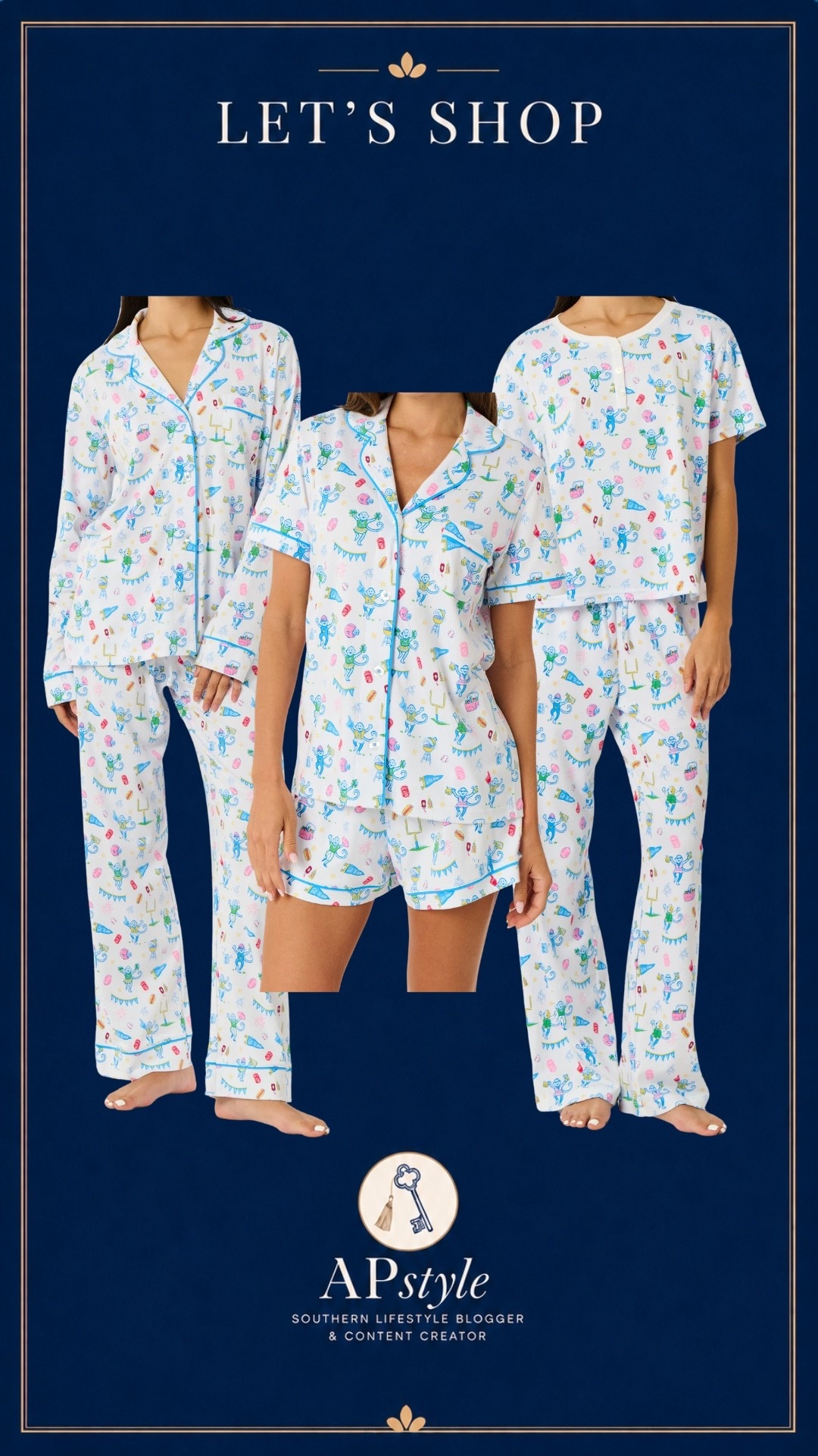 Roller Rabbit game day pajamas

#LTKU