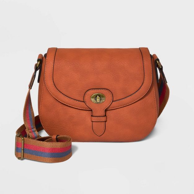 Flap Saddle Crossbody Bag - Universal Thread™ | Target