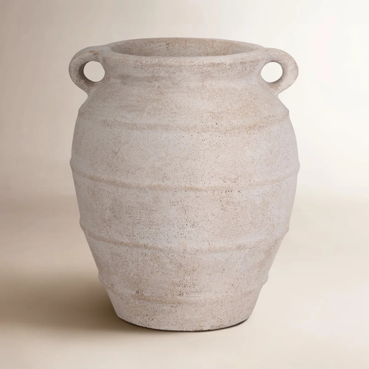 Vase Pottery Terracotta Double Handle for Home Office Bedroom Living Room Casual Decor - 16" Ivor... | Wayfair North America