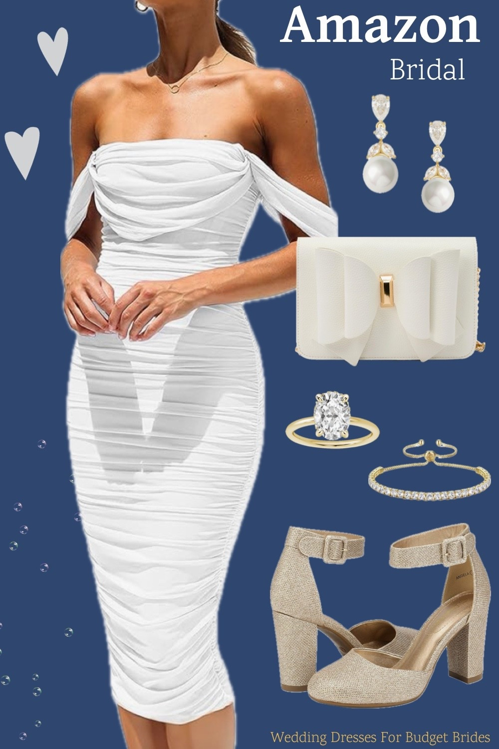 Outfit idea for the bride to be. On Amazon. White dress under $50.

Bachelorette party dress, bridal shower dress, after party dress, spring dress, summer dress. 

Engagement photo shoot dress, engagement party dress, rehearsal dinner dress. 

#LTKWedding #LTKSeasonal