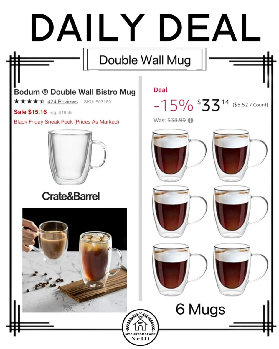 Daily Deal, Mugs, Sale, Black Friday, 

#LTKsalealert #LTKhome #LTKGiftGuide