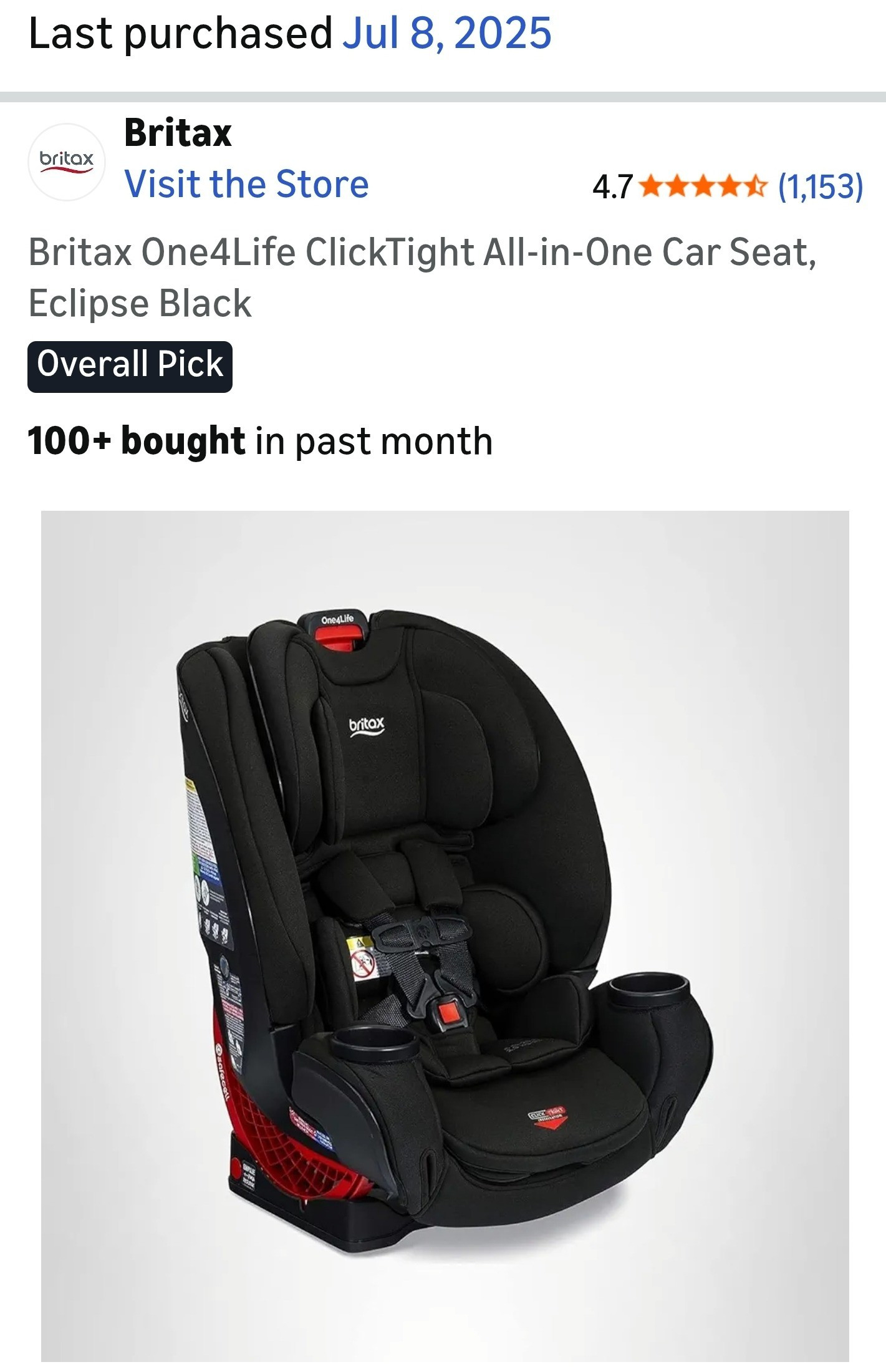 My Car Seat is 20% off on Amazon Prime Big Deal!!

#LTKSaleAlert #LTKBaby #LTKKids