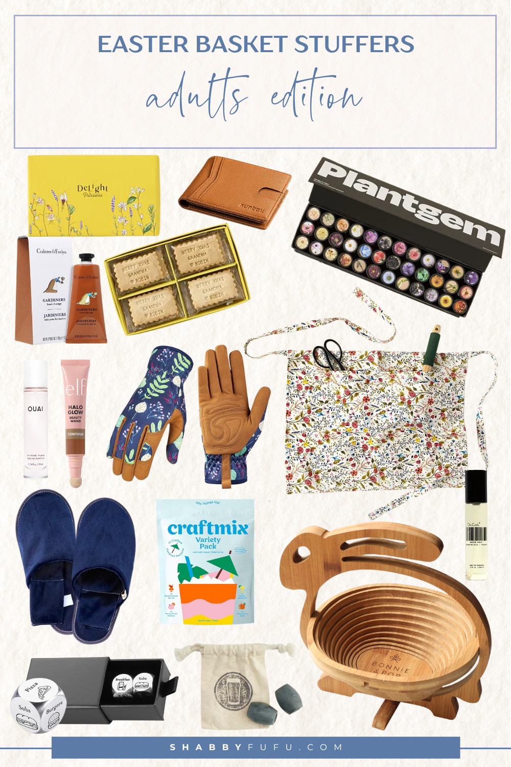 Grown-up Easter gifts that wow! From cozy slippers and gardening gloves to seed kits and self-care treats. Perfect for the adults who deserve something special!
#ltkfinds #liketkit #easter #lkteaster #easterstuffers #amazonfinds #targetfinds
 

 

#LTKGiftGuide #LTKSeasonal #LTKFamily
