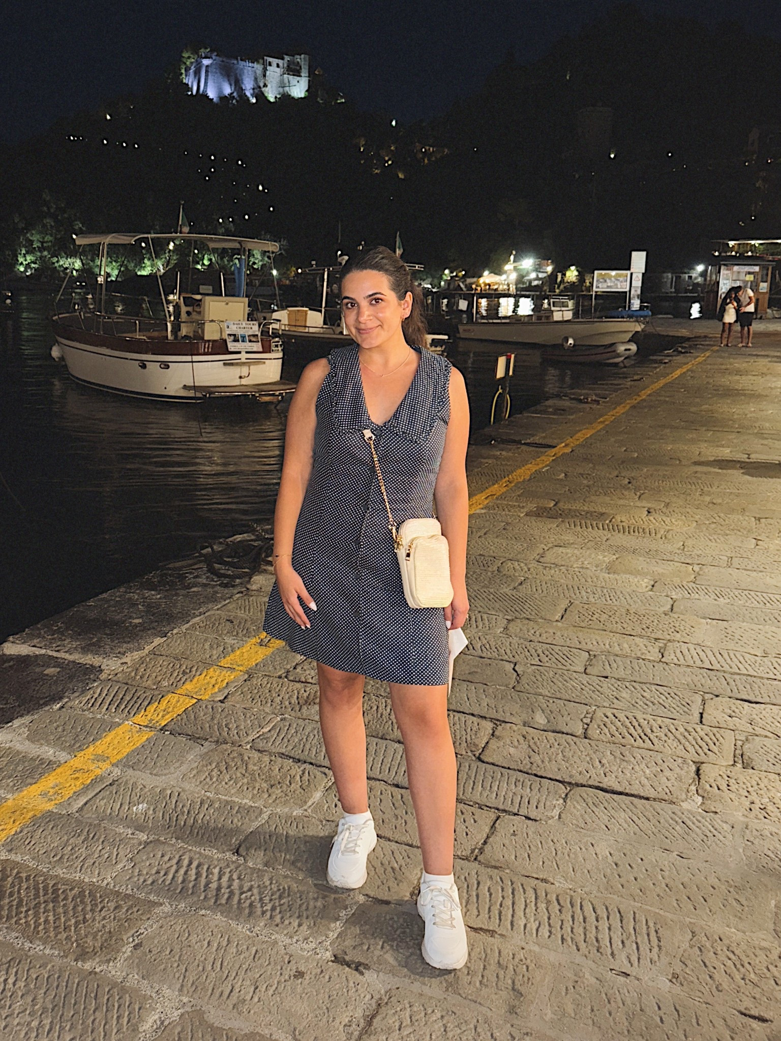 A night in Portofino!! 🍝🍷

My outfit was one of my favorites! I found this dress at t.j.maxx!! 