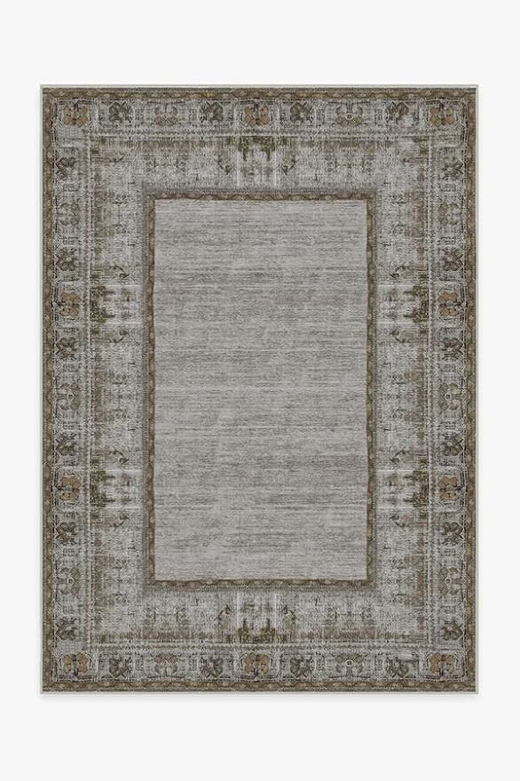 RUGGABLE Zinnia Washable Rug - Perfect Boho Area Rug for Living Room Bedroom Kitchen - Pet & Chil... | Amazon (US)