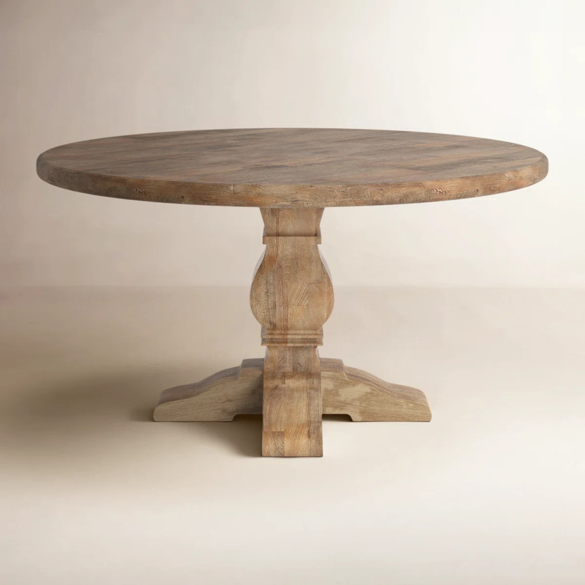 Lyons Round Solid Wood Dining Table | Wayfair North America