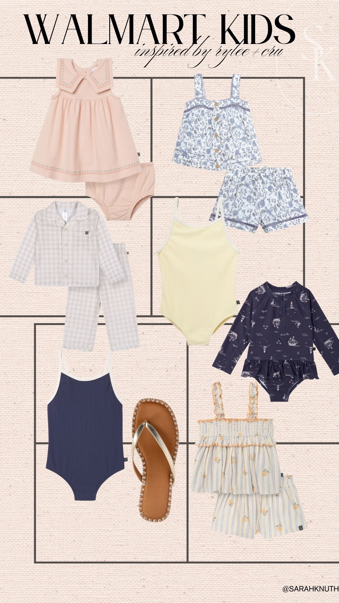 Walmart outfits for little girls inspired by Rylee & Cru

#LTKKids #LTKSwim #LTKBaby
