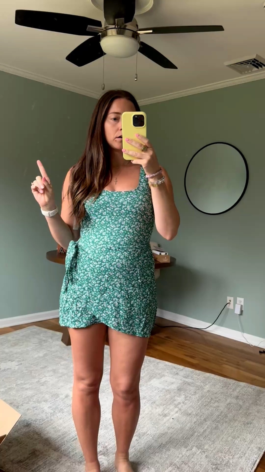 Obsessed with this swim dress!! I’m wearing size M & it’s currently on sale! 

#LTKSaleAlert #LTKSwim