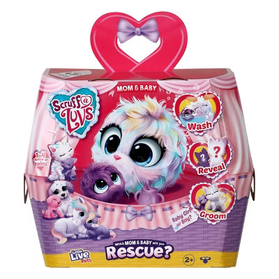 Little Live Pets Scruff-a-Luvs Pastel Pets Mom & Baby | Target