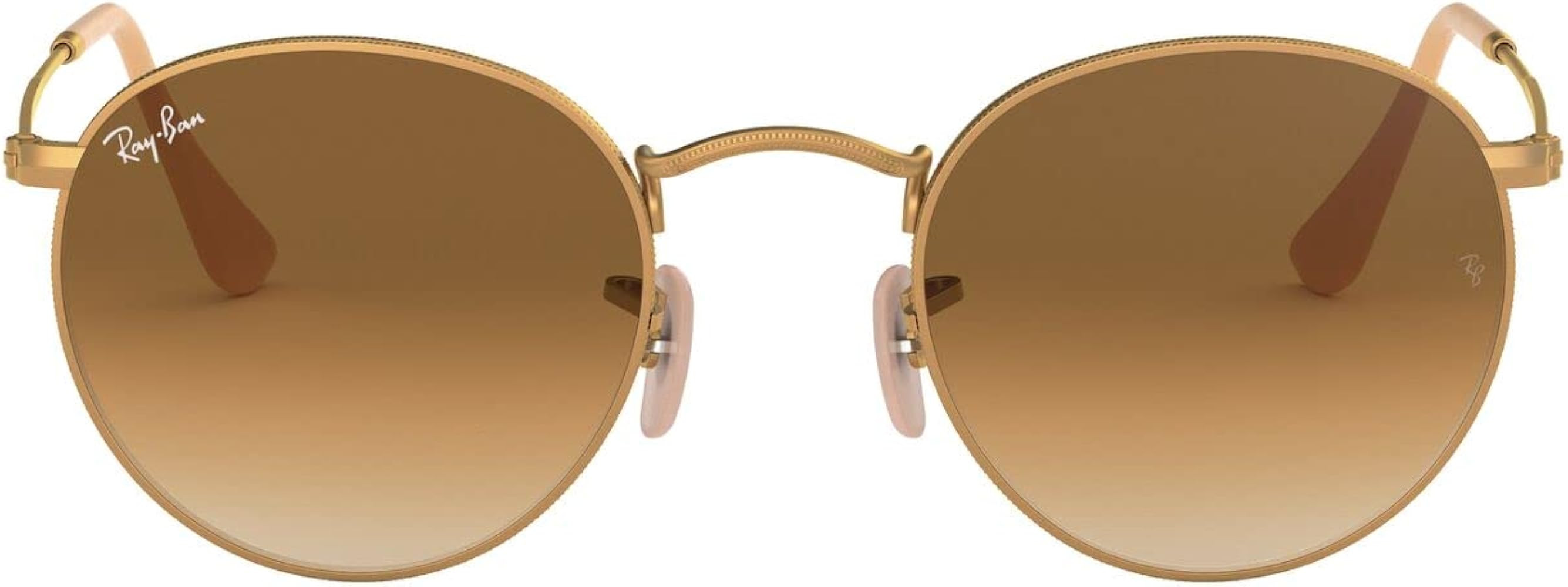 Ray-Ban Unisex Rb3447 Round Metal Round Sunglasses | Amazon (US)