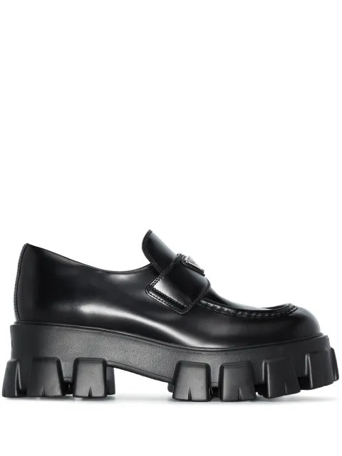 chunky-sole loafers | Farfetch (UK)
