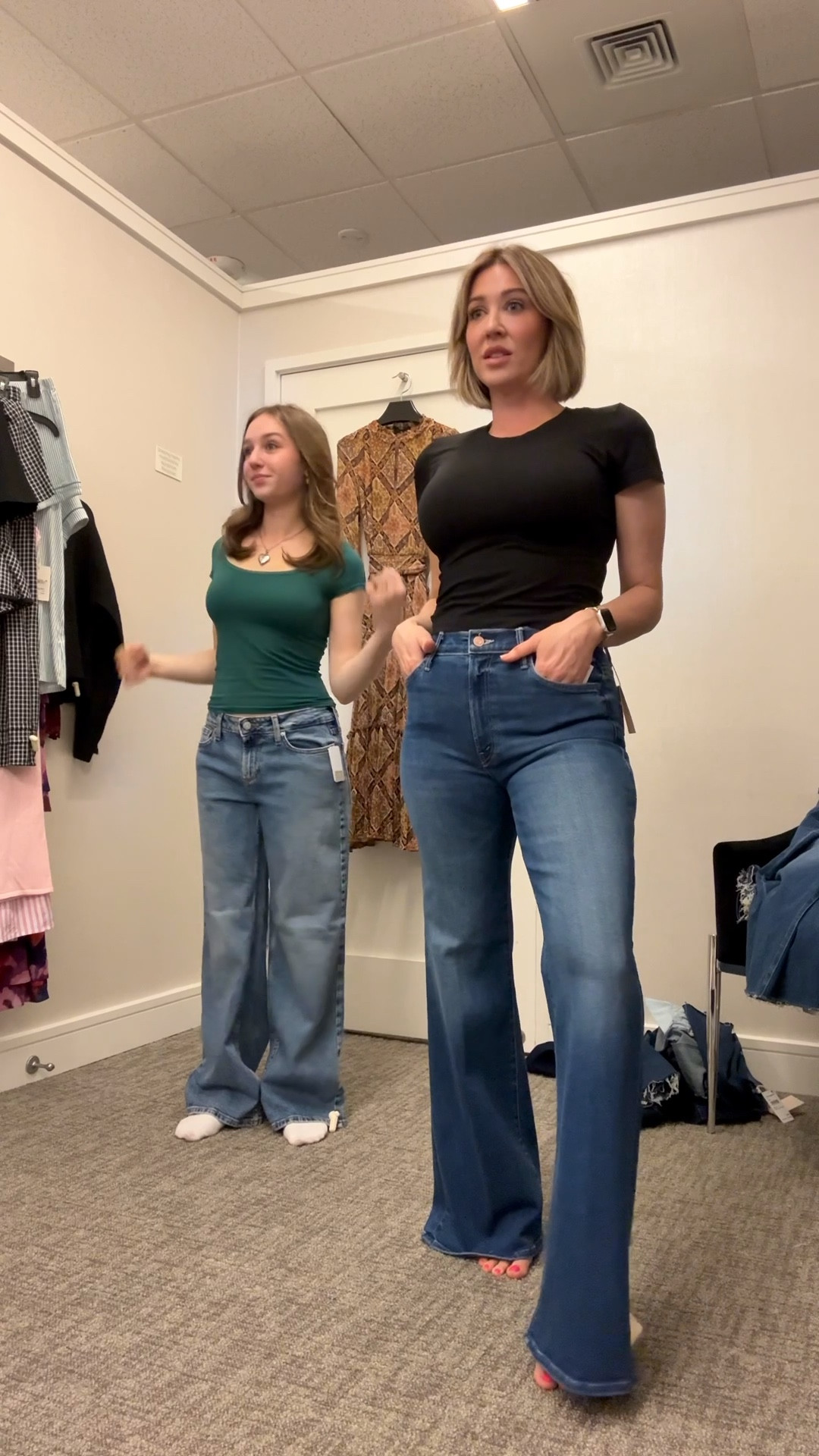 I sized down to a 27 in this denim (normally size 28)

#LTKSaleAlert #LTKOver40 #LTKStyleTip