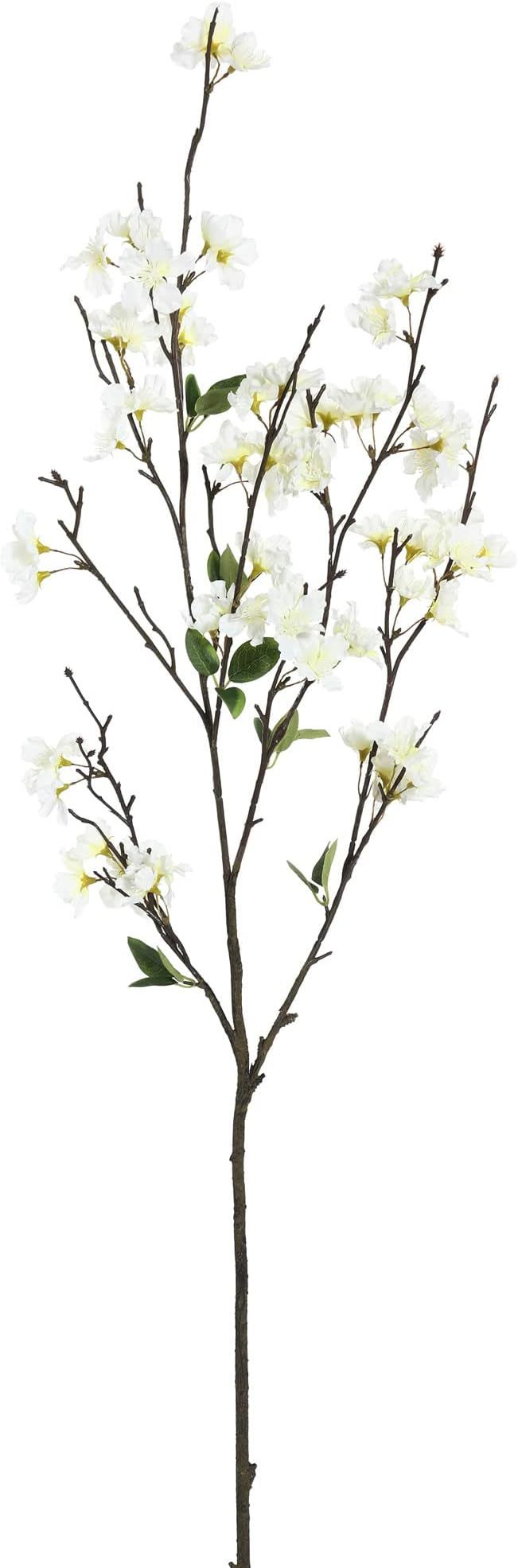 Vickerman 40" Artificial White Cherry Blossom Spray. Includes 3 Pieces per Pack. | Amazon (US)