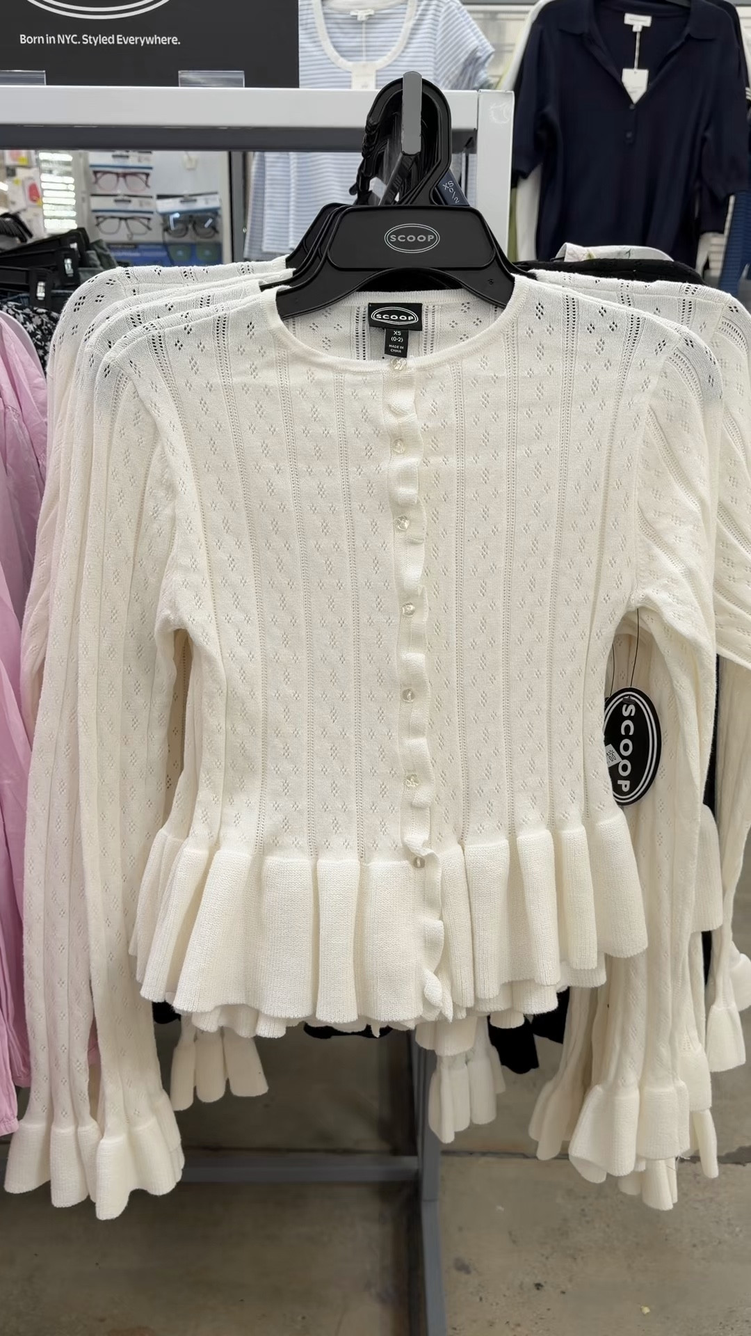 This Scoop Peplum Ruffle Cardigan is such a sweet spring find. 🌸 The cropped fit and soft peplum flare give it that feminine silhouette without feeling overdone. Lightweight, flattering, and easy to style — it looks just as cute with denim as it does layered over a dress. 🤍 Comes in a couple different colors and the price makes it even better! Linked this one plus similar girly spring layers to shop! 💕 #SpringFashion #AffordableFashion #WalmartFashion

#LTKootd #LTKSeasonal #LTKPetite