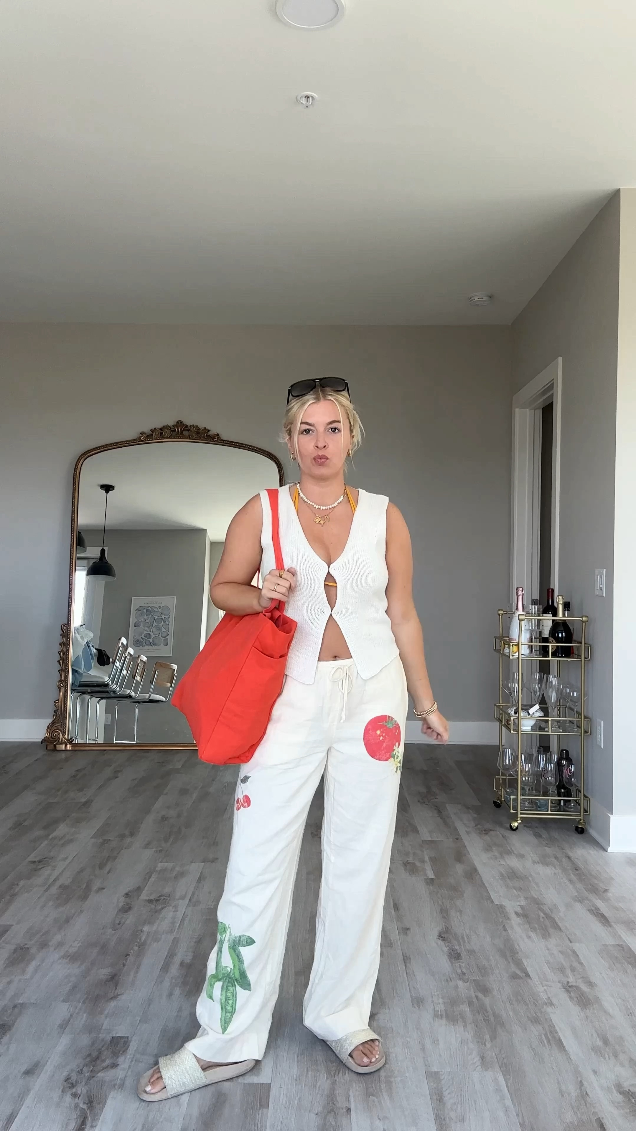 Beach day outfit