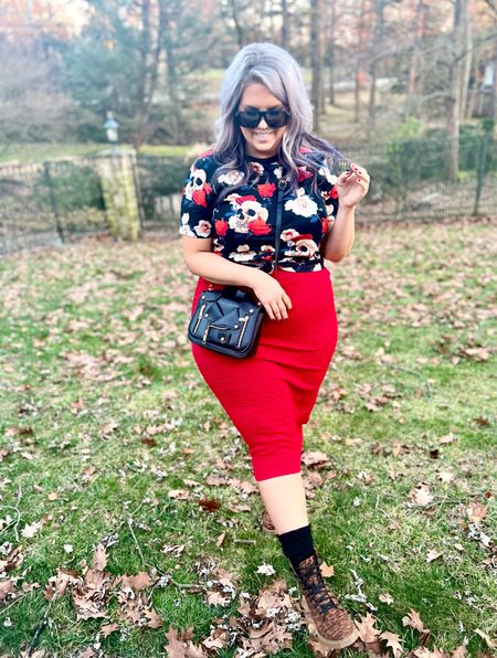 ✨SIZING•PRODUCT INFO✨
⏺ Red Skirt - Bodycon - 17 (1X) Juniors - Walmart 
⏺ Flower & Skull T-Shirt - Men’s Medium - Walmart 
⏺ Leopard Combat Boots •• linked similar 
⏺ Moro Jacket Bag •• linked similar 
⏺ Black Oversized Sunglasses - Walmart 
⏺ Shaping Short - XL - TTS - Walmart 
⏺ Black Boot Socks with Ruffle •• linked similar 

👋🏼 Thanks for stopping by!

📍Find me on Instagram••YouTube••TikTok ••Pinterest ||Jen the Realfluencer|| for style, fashion, beauty and…confidence!

🛍 🛒 HAPPY SHOPPING! 🤩

#walmart #walmartfashion #walmartstyle walmart finds, walmart outfit, walmart look  #date #night #datenight #datenightoutfit #datenightlook #datenightoutfitinspo #datenightoutfitinspiration #datenightstyle #valentinesday #valentine #valentines #day #valentineday #vday #valentines #outfit #inspo #inspiration #valentinesoutfitinspo #valentinesdayoutfitinspo #valentinesoutfit #valentinesdayoutfit #valentinesputfotinspiration #valentinesdayoutfitinspiration #valentineslook #valentinesdaylook #look #valentinestyle #valentinesdayoutfit #valentinesfashion #valentinesdayfashion #redoutfit #red #look #pinkoutfit #pink #purple #purpleoutfit #black #blackoutfit #combat #boots #combatboots #combatbootoutfit #combatbootoutfitinspo #combatbootoutfitinspiration #combatbootlook #combatbootstyle #howtostylecombatboots #combatbootfashion #edgy #style #fashion #edgystyle #edgyfashion #edgylook #edgyoutfit #edgyoutfitinspo #edgyoutfitinspiration #edgystylelook  
#under10 #under20 #under30 #under40 #under50 #under60 #under75 #under100
#affordable #budget #inexpensive #size14 #size16 #size12 #medium #large #extralarge #xl #curvy #midsize #blogger #vlogger
budget fashion, affordable fashion, budget style, affordable style, curvy style, curvy fashion, midsize style, midsize fashion
#leopard #print leopard print, leopard, leopard outfit, outfit with leopard, leopard belt, leopard shoes, leopard boots, leopard handbag, leopard purse, leopard bag, leopard accept, animal print, leopard inspiration, leopard outfit inspiration, leopard inspo, leopard pattern, animal print pattern, leopard shirt

#LTKmidsize #LTKfindsunder50 #LTKstyletip