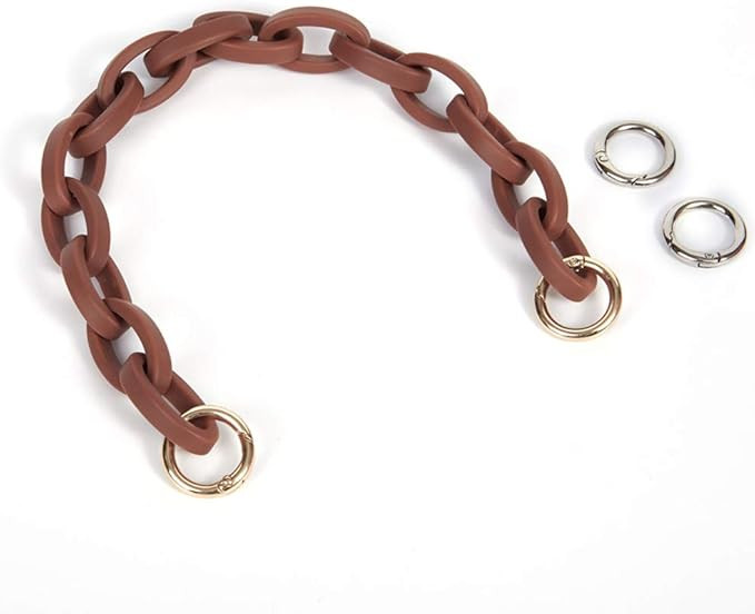 Xiazw Short Resin Bag Purse Handle Strap Replacement，Bag Decoration Chain，Bag Accessories Cha... | Amazon (US)