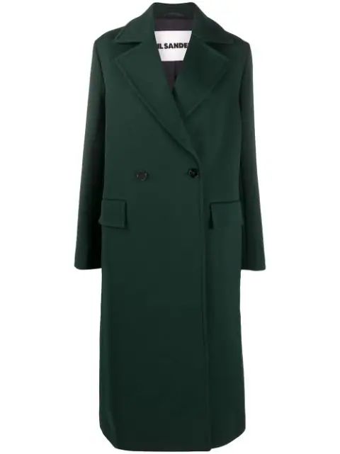double-breasted tailored coat | Farfetch (US)