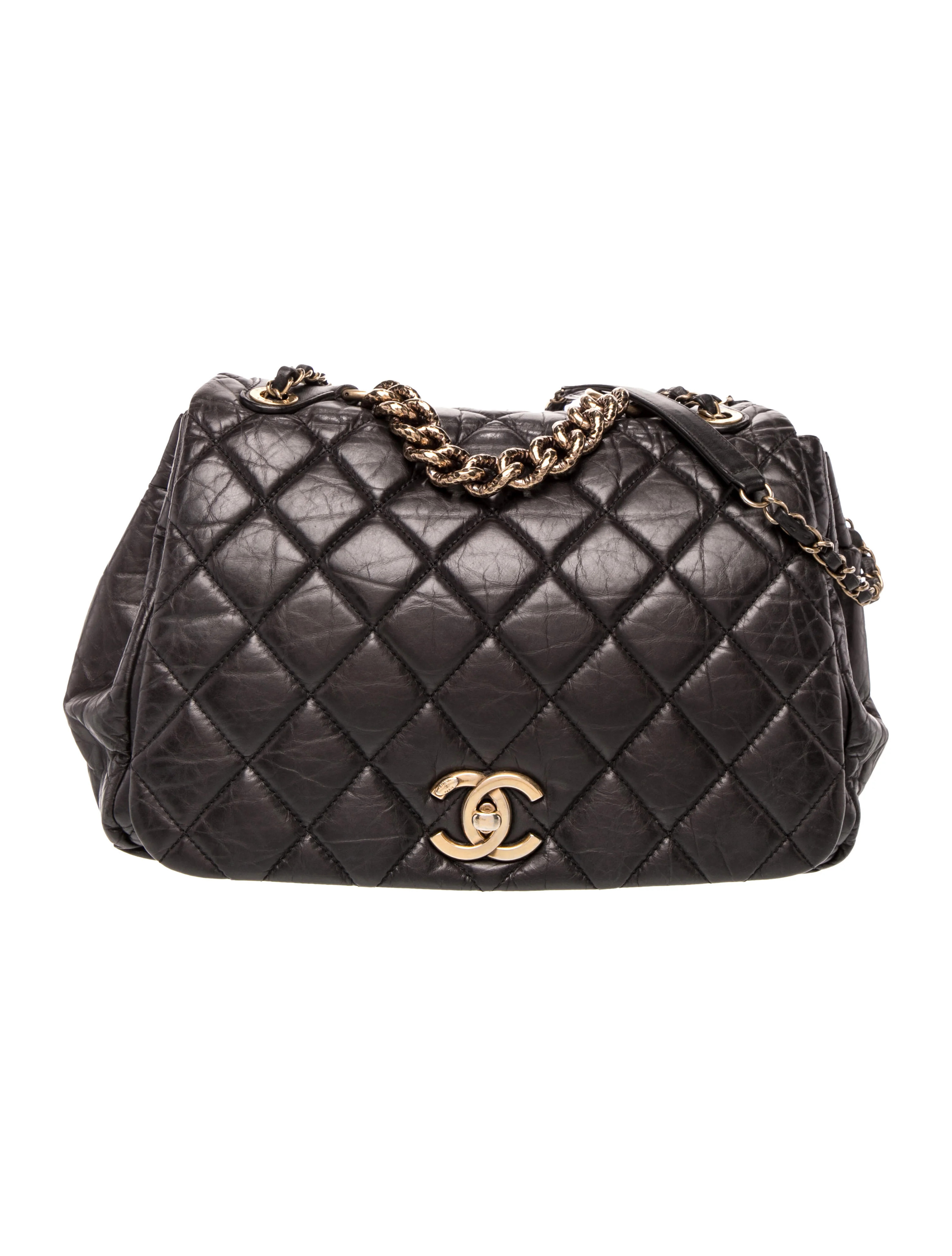 Large Pondicherry Flap Bag | The RealReal