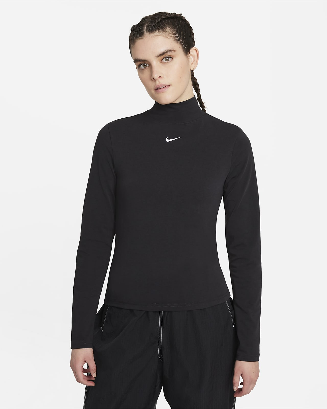 Women's Long-Sleeve Mock Top | Nike (US)