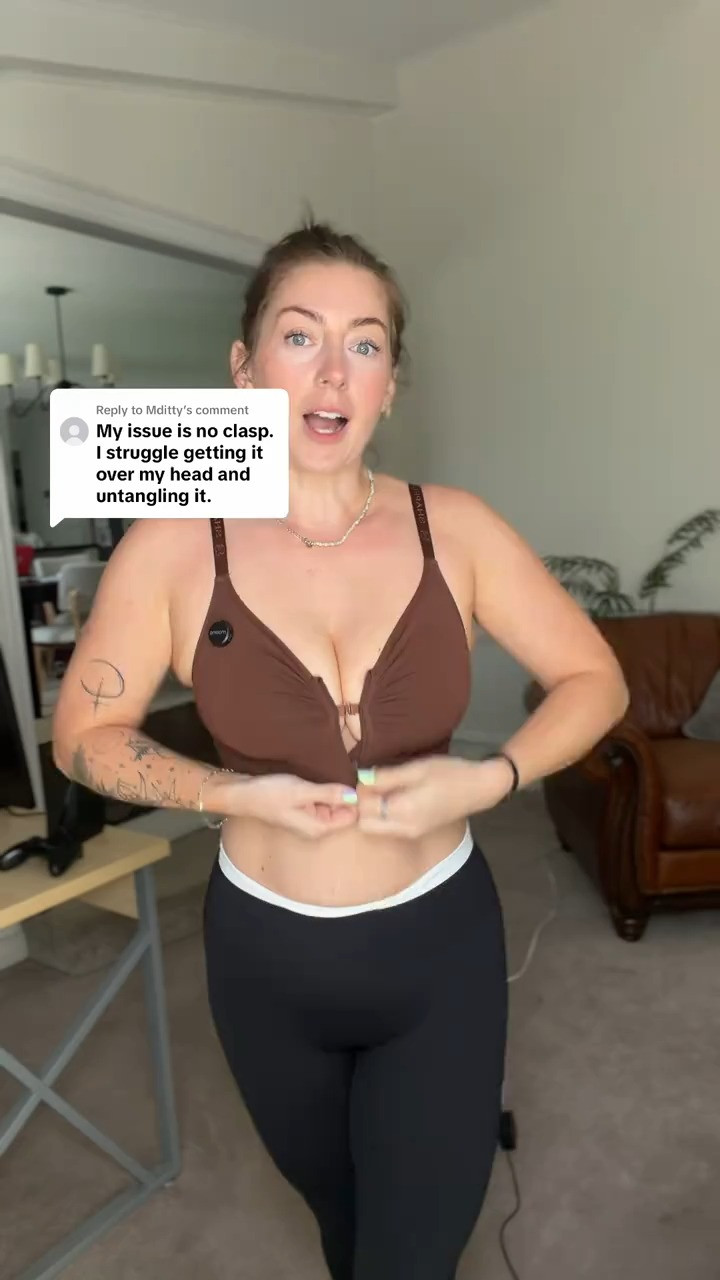 If you’ve ever struggled to clasp a bra behind your back, you already know how frustrating that is. The @SHAPELLX Front Closure Bra completely fixes that. Front closure, easy on, easy off, but here’s the part that actually matters… it doesn’t randomly come undone!! There’s an inner clasp and a zipper, so you’re getting two layers of security. No popping open, no adjusting all day, just support you can trust. Finally, a front closure bra that actually stays closed.

#B#Brab#brasl#liftingbrab#brarecommendationbrareview 

 #LTKdayinmylife #LTKgrwm #LTKmomlife
