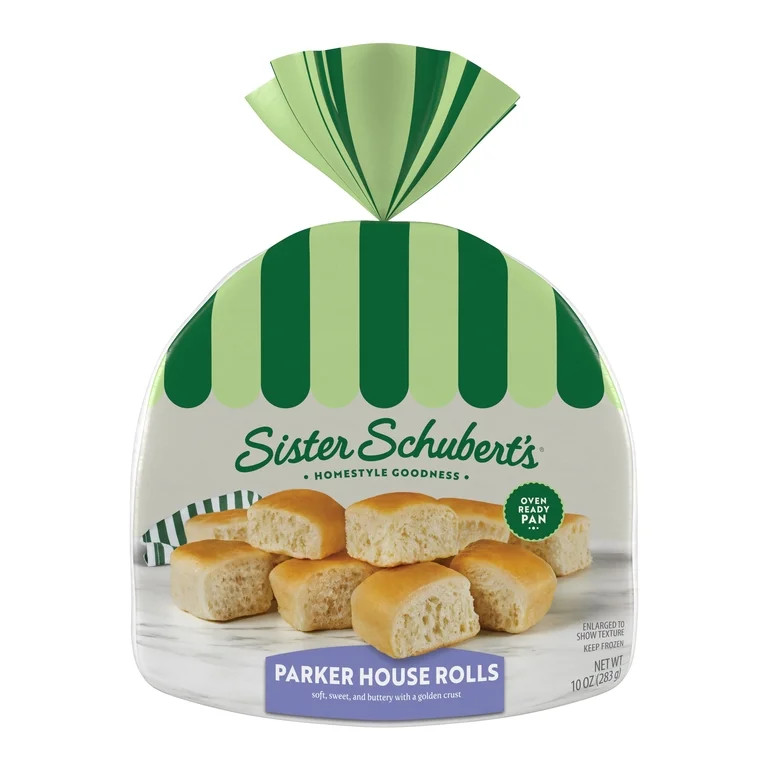 Sister Schubert's Parker House Rolls, 10 oz, 16 Count (Frozen) | Walmart (US)